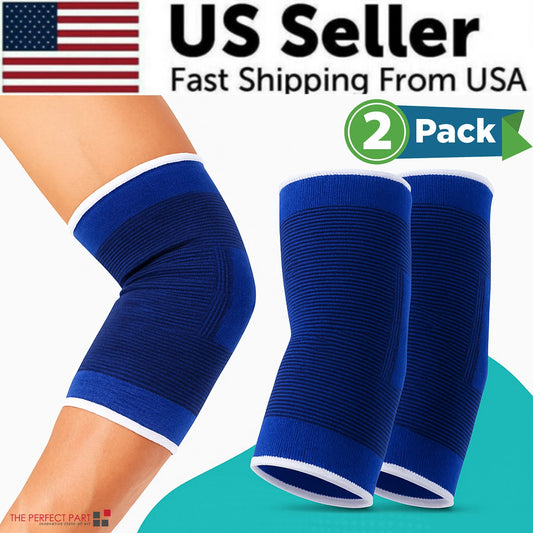 Elbow Elastic Compression Sleeve Elbow Brace Tennis Arthritis Bursitis Relief